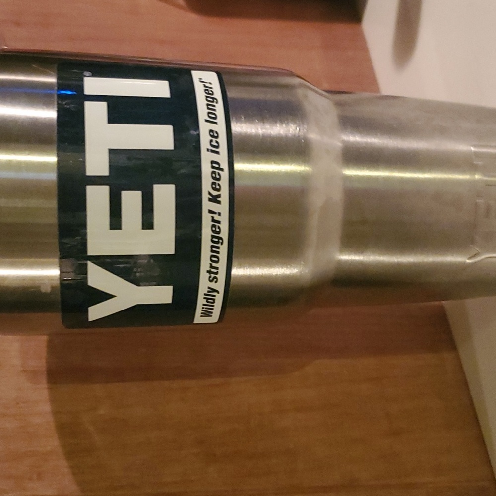 YETI stainless steel tumbler